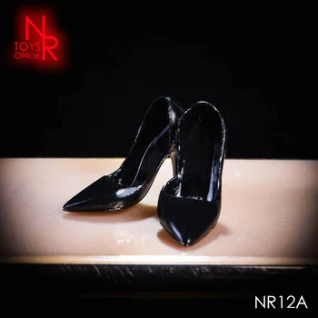 NRTOYS NR12 1/6 Mēroga sieviešu kurpes augstpapēžu kurpes fit 12 collas rīcības attēls TBLeague JIAOU ķermeņa modelis Attēls 2