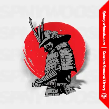 Pasūtījuma Samurai Livreja Sacīkšu Pusē Wrap Anotācija Svītras Auto Uzlīmes Vinila Uzlīmes Krāsainām Uzlīmēm, Drift Pasūtījuma Attēls 2