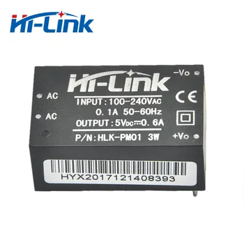 Bezmaksas piegāde jaunas Hi-Link ac dc 5v 3w enerģijas modulis HLK-PM01