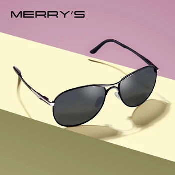 MERRYS DIZAINA Vīriešu Klasiskās Polarizētās Saulesbrilles, Vīriešu Izmēģinājuma Saulesbrilles Braukšanas Luksusa Toņos UV400 S8712N