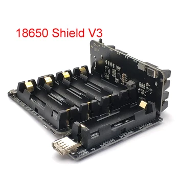 ESP32 ESP32S par Wemos Aveņu Pi 18650 Akumulatora Uzlādes Vairogs Valdes V3 Micro USB Portu Veids-USB 0.5 A